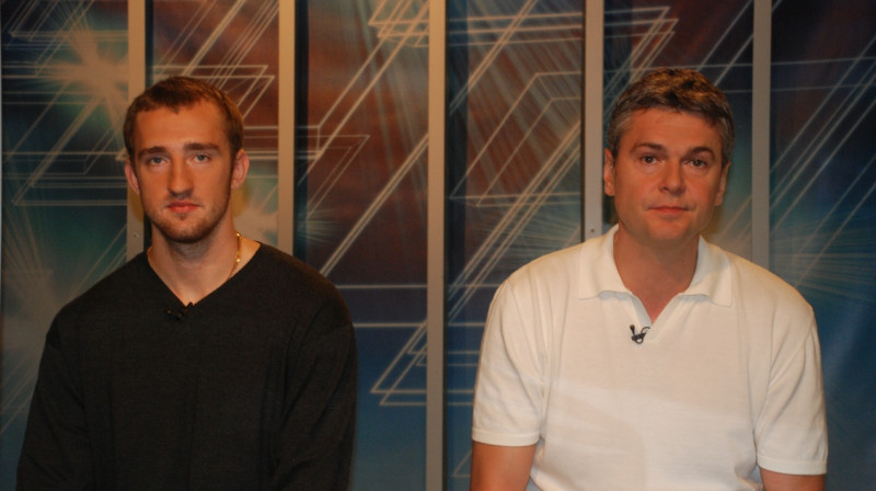 Rihards Kuksiks un Ainars Bagatskis
Foto: LTV7