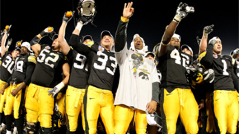 Aiovas "Hawkeyes" futbolisti
Foto :AP/Scanpix