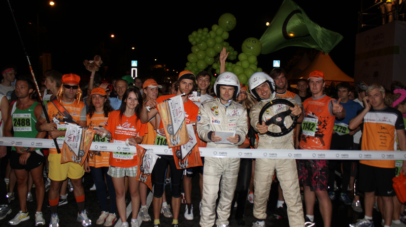 LMT rallija komandas O kartas nakts skrējienā
