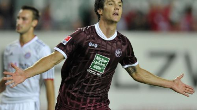 Šobrīd labākais Bundeslīgas vārtu guvējs - Srdans Lakičs
Foto: AFP/Scanpix