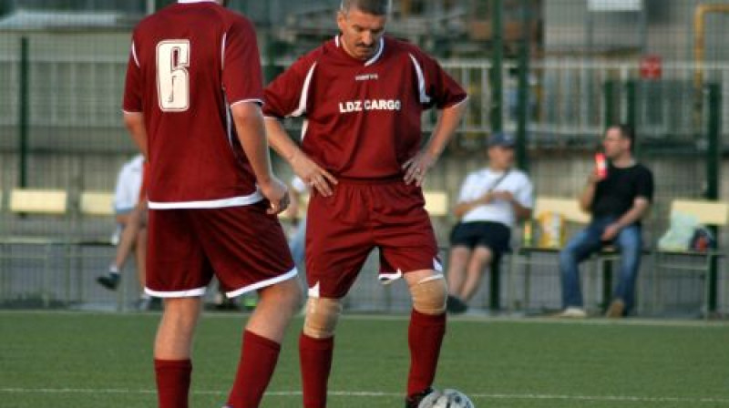 "LDZ-Cargo" futbolisti pakāpušies uz otro vietu
Foto: Ivars Račko, Sportacentrs.com