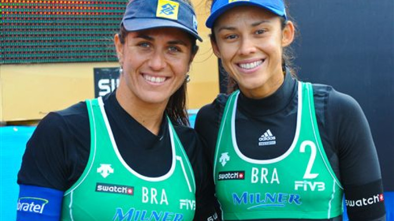 Uzvarētājas dāmu konkurencē
Foto: fivb.org
