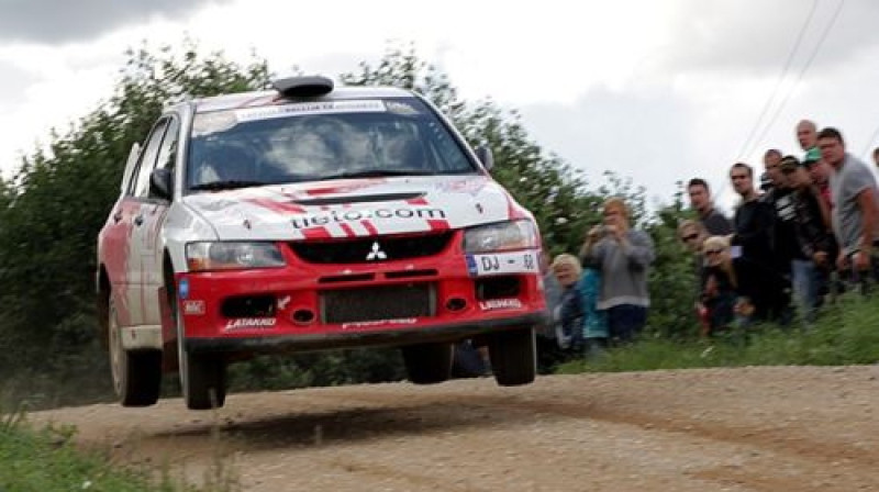 Egle/Jerums Kurzemes rallijā