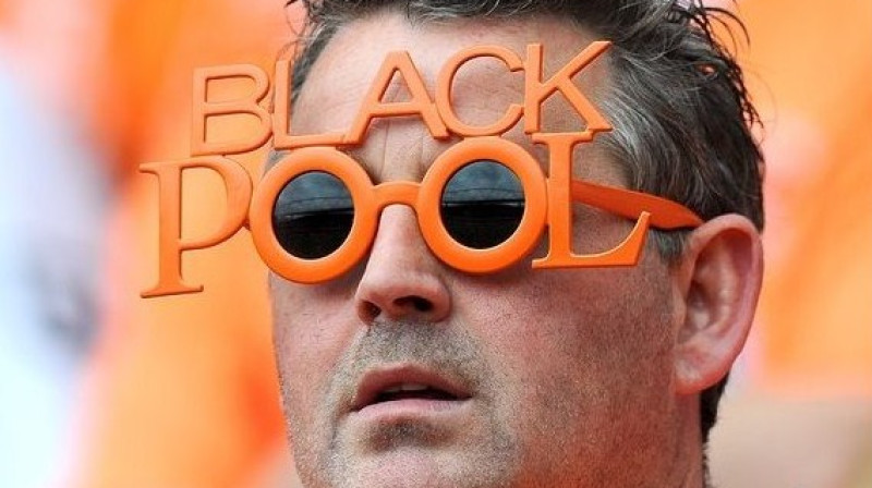 "Blackpool" līdzjutējs
Foto: EMPICS Sport/Scanpix