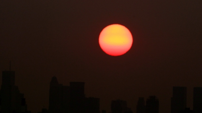 Ņujorkā šobrīd tiešām ir karsti!
Foto: AP/Scanpix