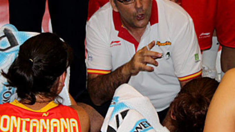 Spānijas galvenais treneris José Ignacio Hernández
Foto: N. Fernandez, feb.es