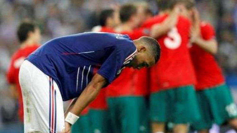 Francija savā laukumā pamanījās zaudēt Baltkrievijai
Foto: AP/Scanpix