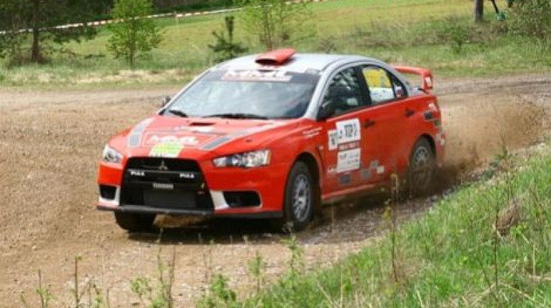 Ar šādu automašīnu sezonas pēdējā LČ rallija posmā startēs Toms Keivs
Foto: www.mml-sports.com
