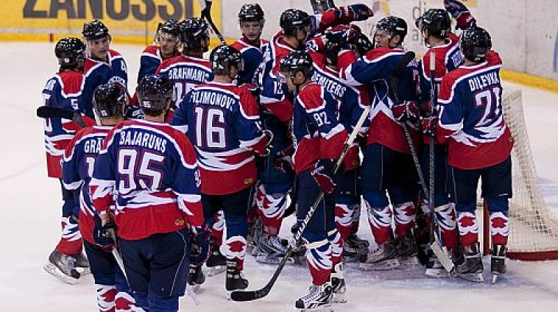 "Liepājas Metalurga" hokejisti
Foto: Aigars Prūsis, Sportacentrs.com