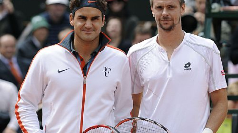 Rodžers Federers un Robins Soderlings
Foto: AFP/Scanpix