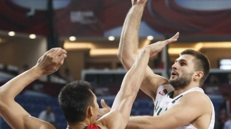 Linas Kleiza spēlē ar Ķīnu guva 30 punktus
Foto: fiba.com