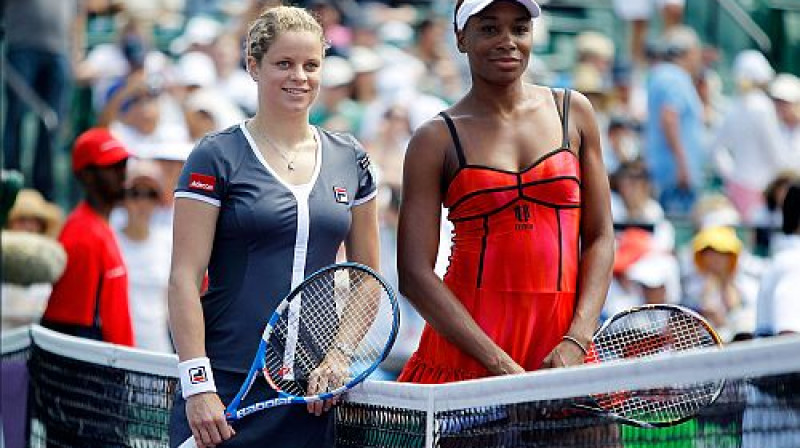 Kima Klijstera un Venusa Viljamsa
Foto: AFP/Scanpix