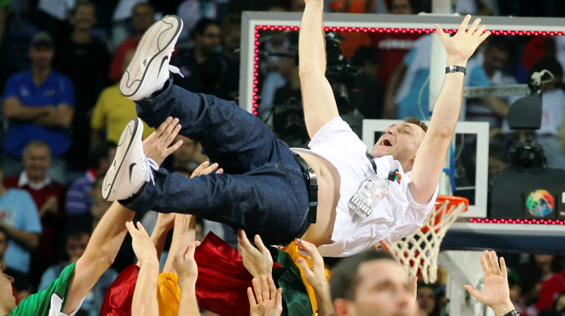 Bravo, Ķēstuti! Bravo, Lietuva!
Foto: AP/Scanpix.