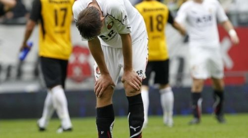 ''Feyenoord'' spēlētāja reakcija pēc piedzīvotā zaudējuma
Foto: fcupdate.nl