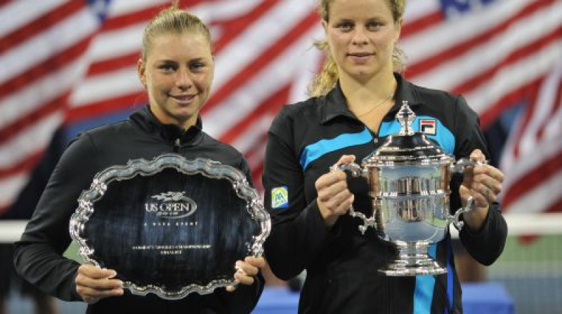 Vera Zvonarjova un Kima Klijstersa
Foto: AFP/Scanpix