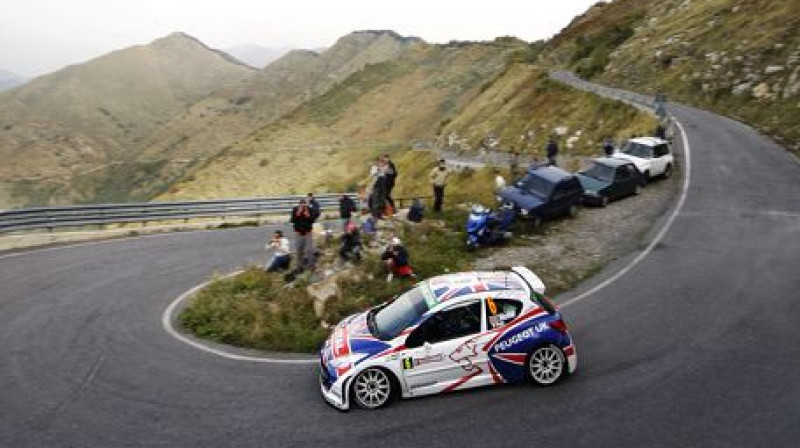 Kriss Mīke pērnā gada Sanremo rallijā
Foto: ewrc.cz