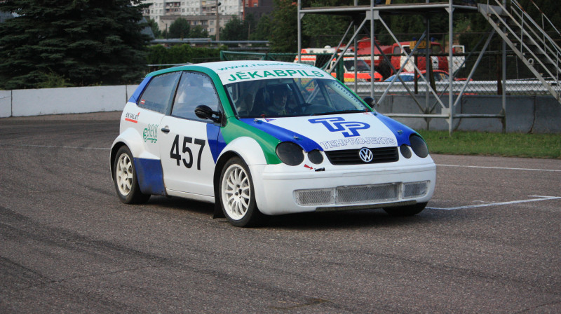 Reinis Safonovs cīnīsies Eiropas rallijkrosa posmā Čehijā 
Foto: Viesturs Saukāns
