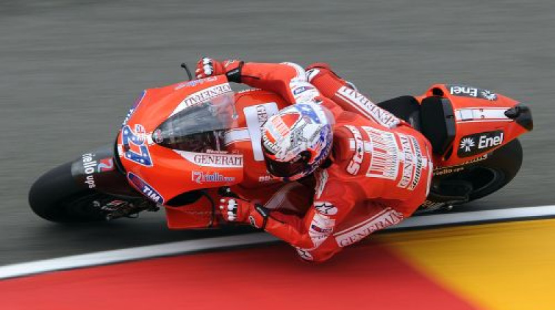 Kvalifikācijas uzvarētājs Keisijs Stouners ("Ducati")
Foto: AFP/Scanpix
