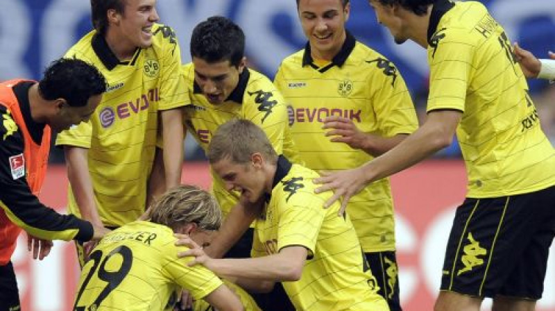 "Borussia" fubolisti līksmo
Foto: AP/Scanpix