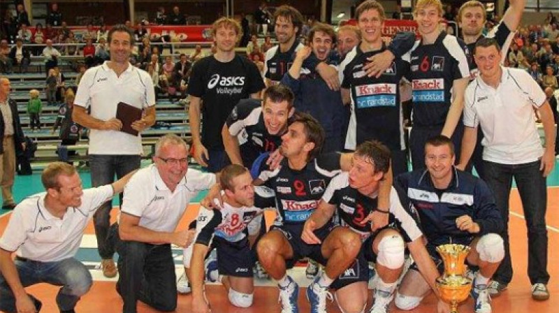 "Knack Randstad" komanda pēc kausa izcīnīšanas
Foto: knackrandstad.be