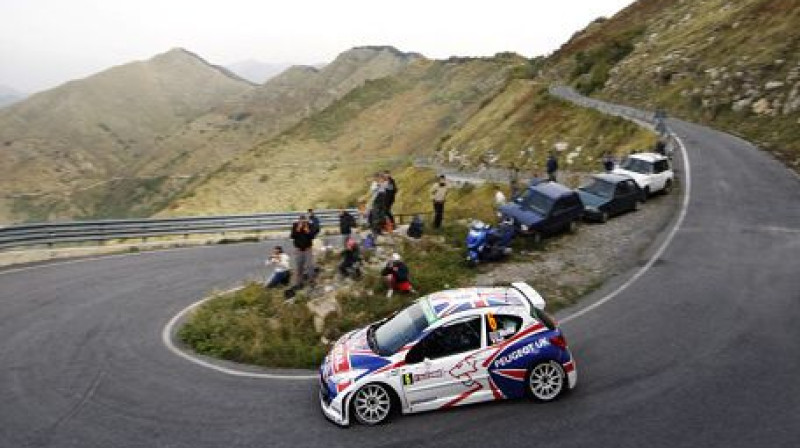 Kriss Mīke pērnā gada Sanremo rallijā
Foto: ewrc.cz