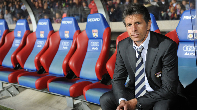 Vai šī bija Kloda Puela pēdējā spēle "Stade Gerland" laukumā?
Foto: AFP/Scanpix