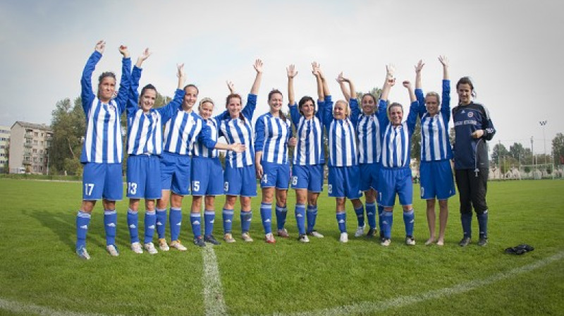 SK "Liepājas metalurgs" sieviešu komanda jau nodrošinājusi čempionu titulu
Foto: Aigars Prūsis