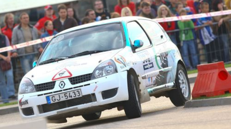 Foto: Otro sezonu pēc kārtas par Latvijas rallijsprinta čempioniem 1600+ klasē kļuvuši Uldis Briedis/Monvids Austrums
Foto: Aigars Tīdmanis (''Go4speed.lv”).