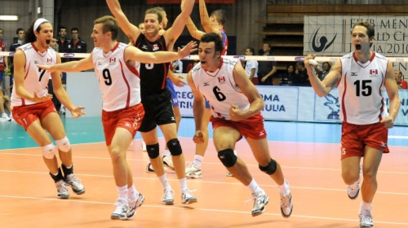 Kanādas volejbolisti
Foto: fivb.org