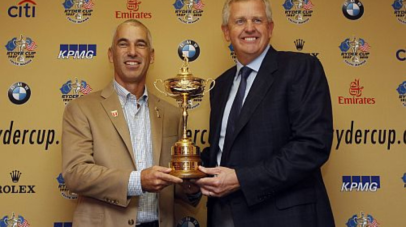 Korijs Peivins un Kolins Montgomerijs
Foto: Reuters/Scanpix