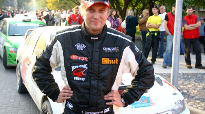 Tonijs Gārdemaisters šogad rallijā "Latvija 2010"
Foto: Aigars Tīdmanis, Go4speed.lv"
