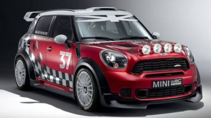 Jaunā "Mini" WRC rallija automašīna
Foto: www.netcarshow.com