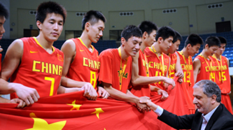 Finālā Ķīnas juniori ar 103:80 uzvarēja Koreju
Foto: fibaasia.net