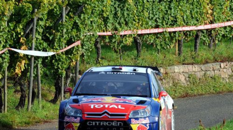 Rallija līderis Sebastiens Lēbs
Foto: AFP/Scanpix