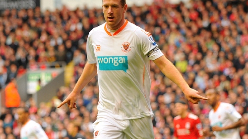 Čārlijs Adams pēc pendeles realizēšanas
Foto: EMPICS Sport/Scanpix