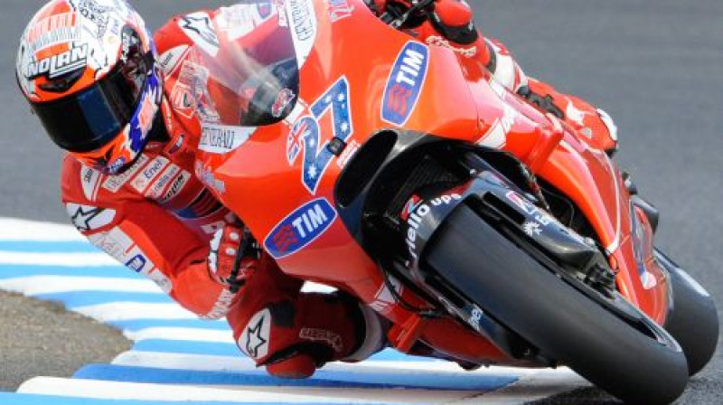 "Ducati" pilots Keisijs Stouners
Foto: AFP/Scanpix