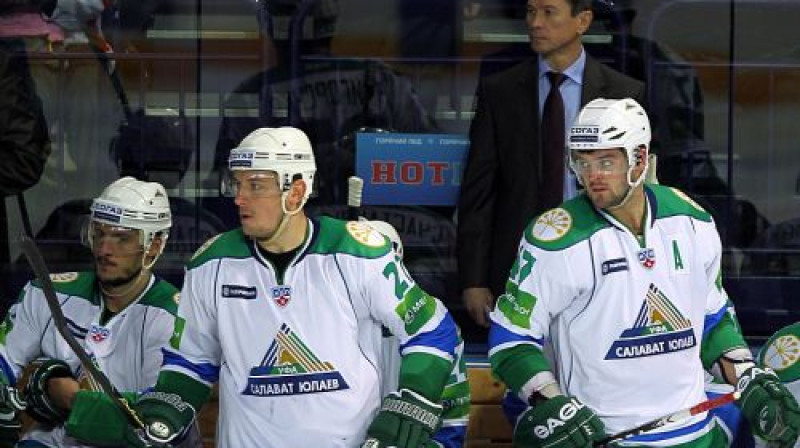 Ufas ''Salavat Yulaev''
Foto: Aleksandrs Kručiņins, championat.ru