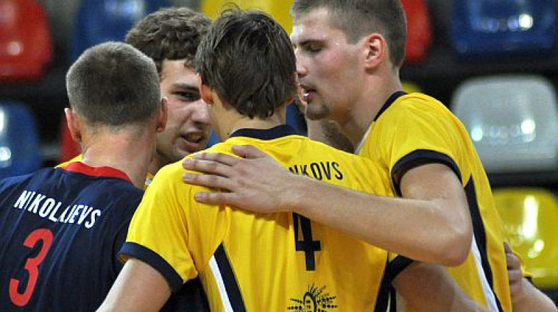 "DU" volejbolisti
Foto: Ivars Račko, Sportacentrs.com
