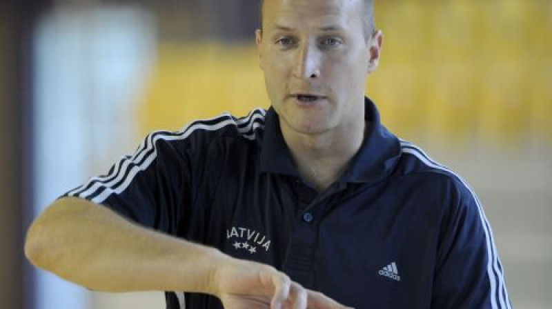 Šorīt Roberts vadīja "Lietuvos rytas" treniņu...
Foto: Romāns Kokšarovs, Sporta Avīze