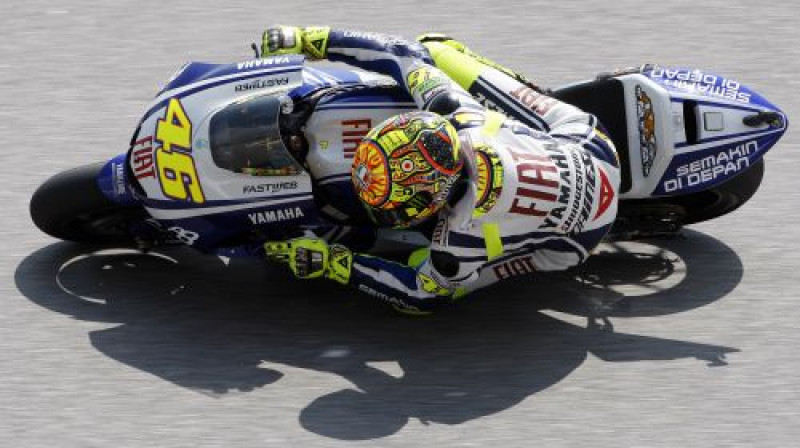 Valentīno Rosi ("Yamaha")
Foto: AP/Scanpix