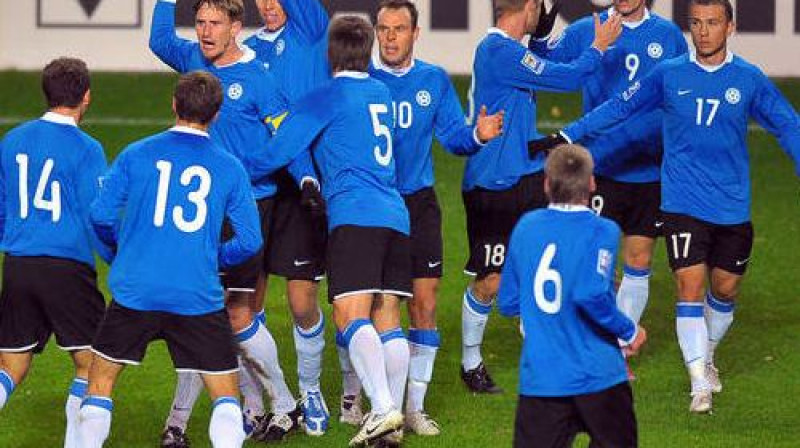 Igaunijas izlase
Foto: AFP/Scanpix