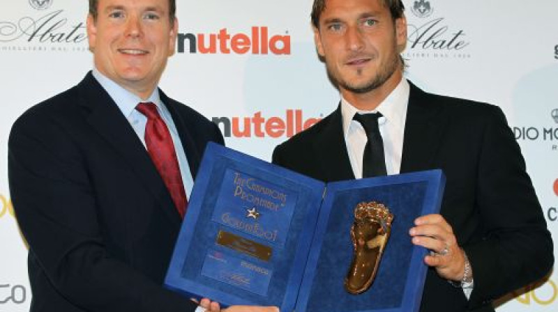 Monako princis Alberts II un Frančesko Toti
Foto: AFP/Scanpix