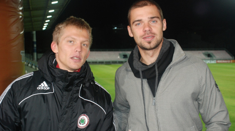 Aleksandrs Cauņa un Oskars Kļava
Foto: LTV Sports