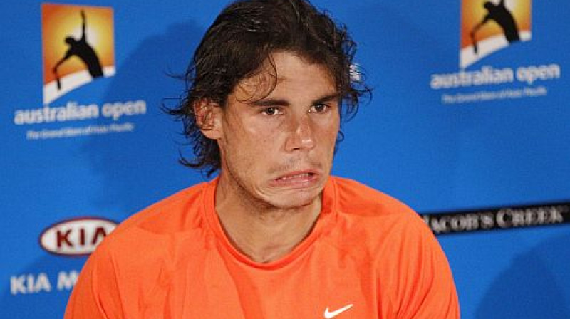 Ranga līderis Rafaels Nadals
Foto: AP/Scanpix