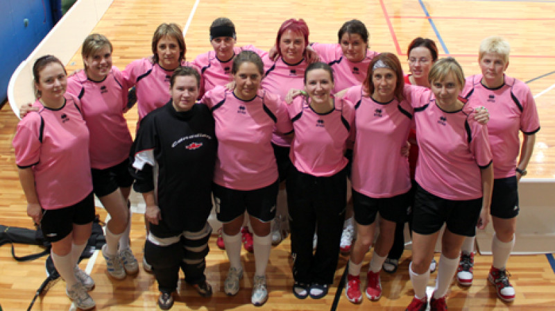 "Cielaviņu armija"
Foto: www.floorball.lv
