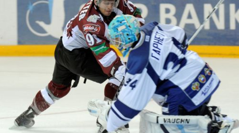 Broks Troters šodien nopelnīja divus rezultativitātes punktus
Foto: Romāns Kokšarovs, Sporta Avīze, F64