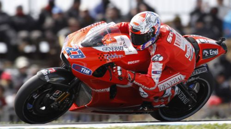 Austrālijas Grand Prix uzvarētājs Keisijs Stouners no "Ducati"
Foto: AP/Scanpix