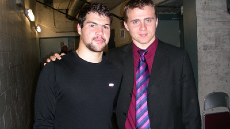 Kaspars Daugaviņš un Arturs Kulda