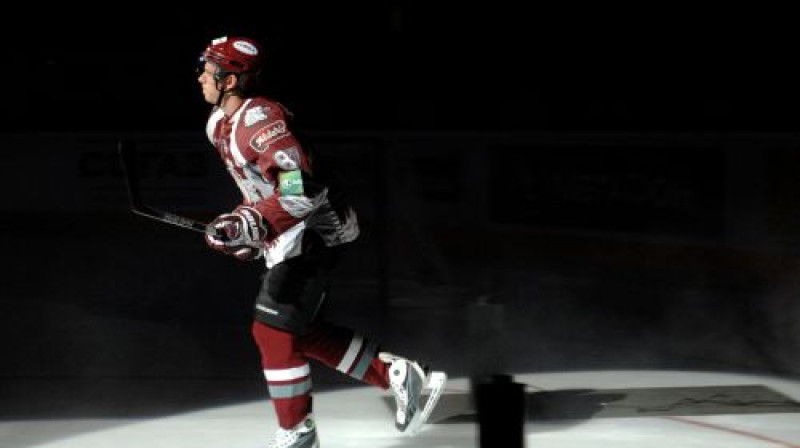 Gints Meija šovakar guva pirmos vārtus šajā sezonā
Foto: Romāns Kokšarovs, Sporta Avīze, f64