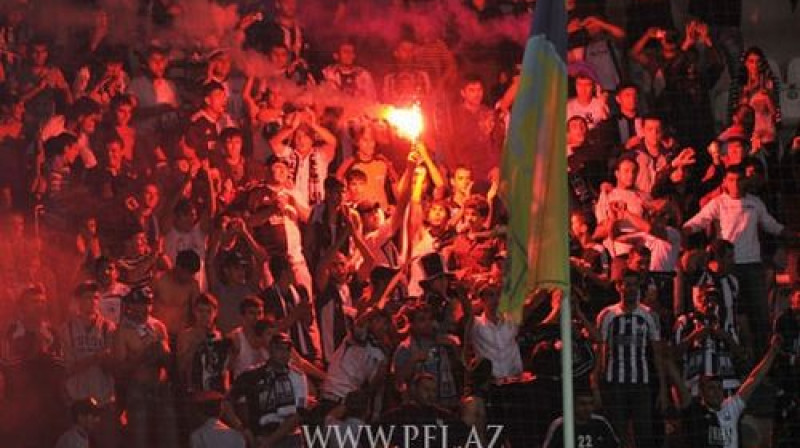 Atmosfēra Romanova kluba mājas spēlēs
Foto: pfl.az